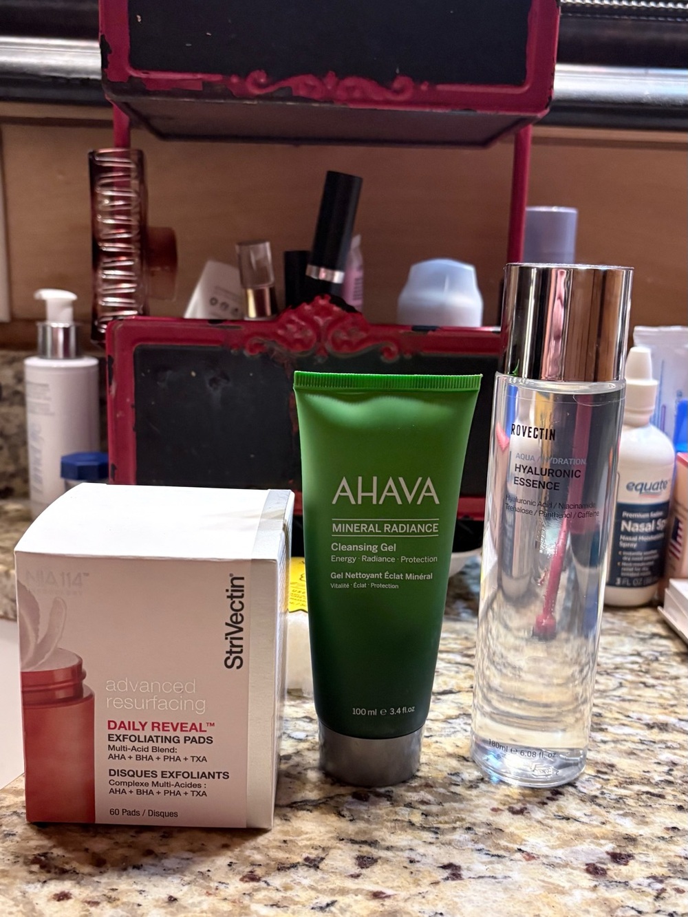 AHAVA Mineral Radiance Cleansing Gel — Green Tube